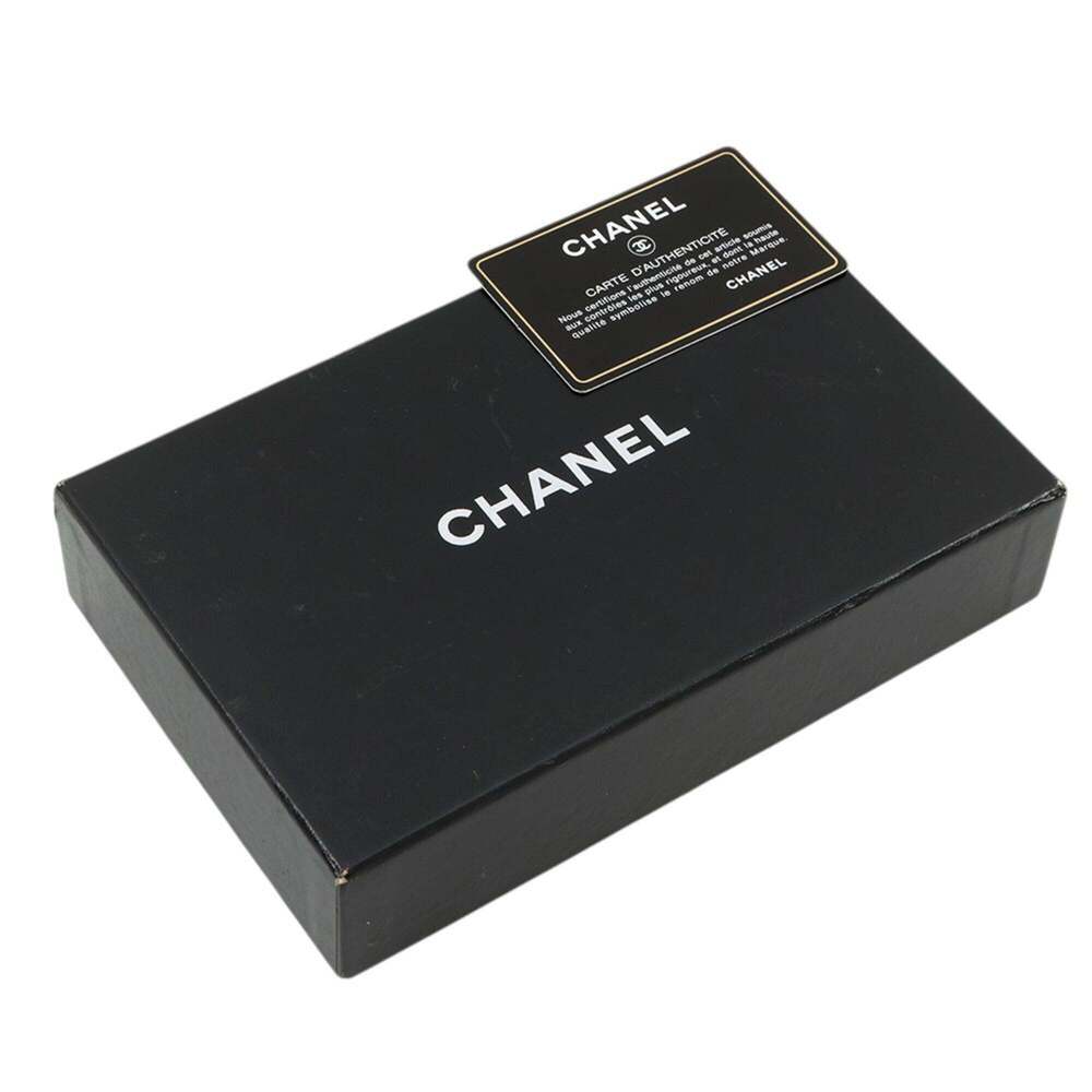 CHANEL Gold Leather Logo Wallet - Picture 16 of 16